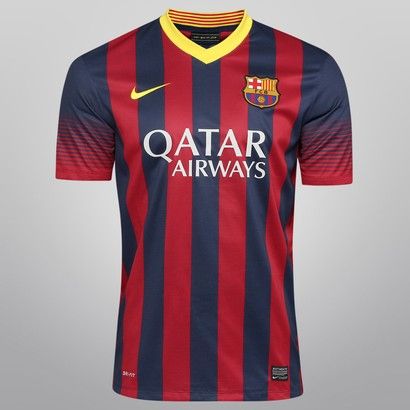 Camisa Nike Barcelona Home 13/14 s/nº