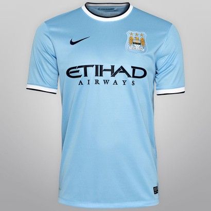 Camisa Nike Manchester City Home 13/14 s/nº