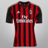 Camisa Adidas Milan Home Branca 13/14 s/nº