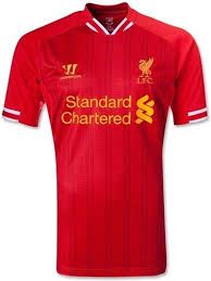 Camisa Warrior Liverpool Home 13/14 s/nº