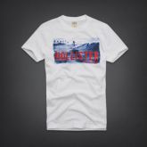 Hollister - Camiseta Branca/Estampada (M)