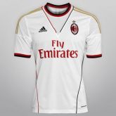 Camisa Adidas Milan Away Branca 13/14 s/nº